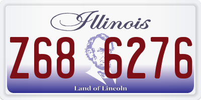 IL license plate Z686276