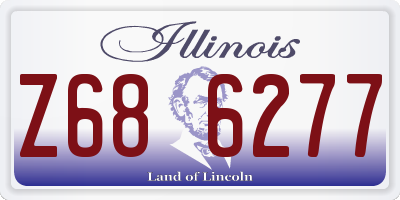 IL license plate Z686277
