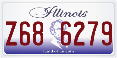 IL license plate Z686279
