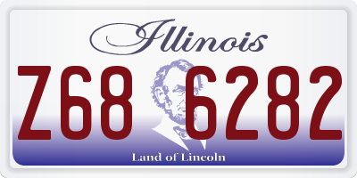 IL license plate Z686282