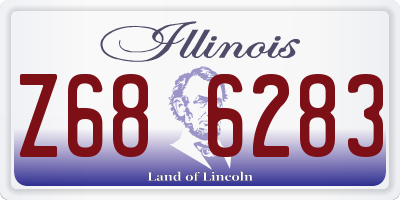 IL license plate Z686283