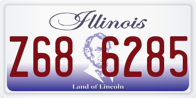 IL license plate Z686285