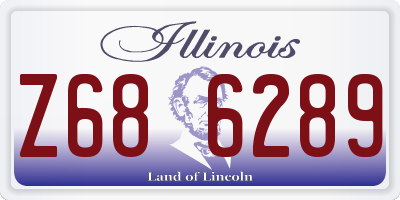 IL license plate Z686289