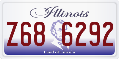 IL license plate Z686292