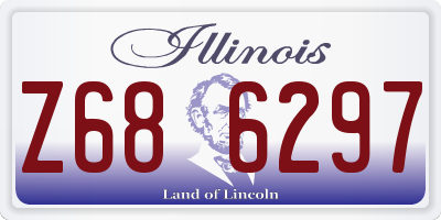 IL license plate Z686297