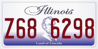 IL license plate Z686298