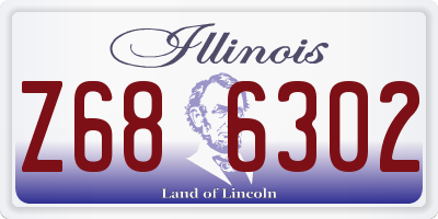 IL license plate Z686302