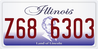 IL license plate Z686303