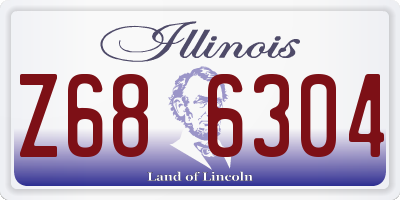 IL license plate Z686304