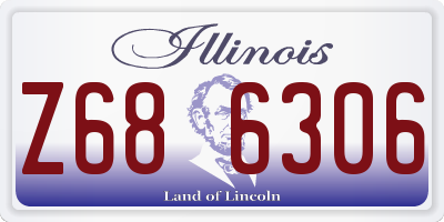 IL license plate Z686306