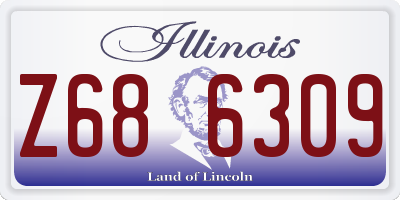 IL license plate Z686309