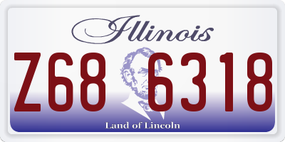 IL license plate Z686318