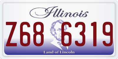 IL license plate Z686319