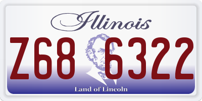 IL license plate Z686322