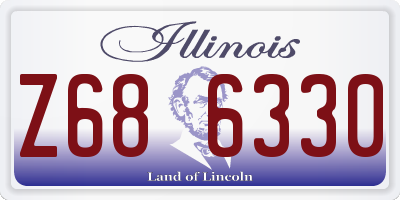 IL license plate Z686330