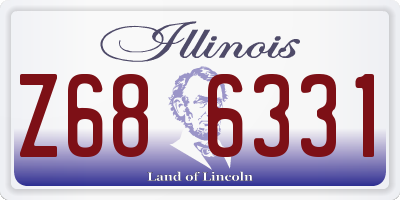 IL license plate Z686331