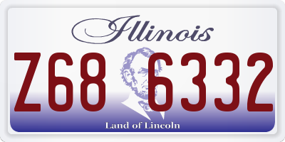IL license plate Z686332