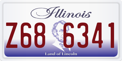 IL license plate Z686341