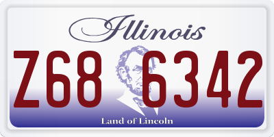 IL license plate Z686342