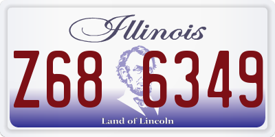 IL license plate Z686349