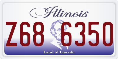 IL license plate Z686350
