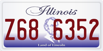 IL license plate Z686352