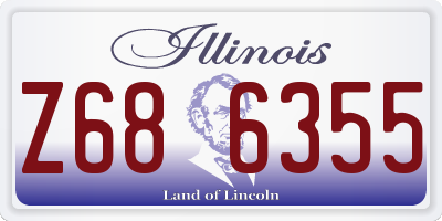IL license plate Z686355