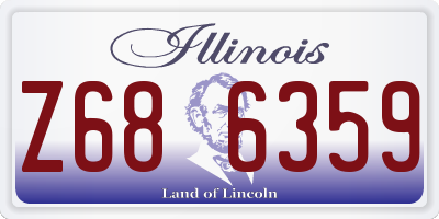 IL license plate Z686359
