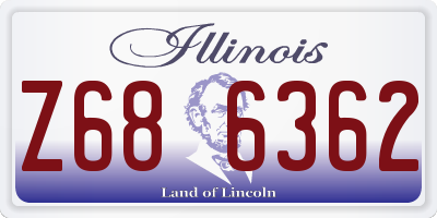 IL license plate Z686362