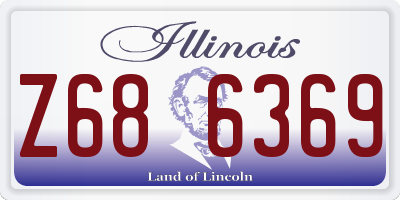 IL license plate Z686369