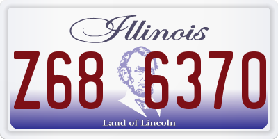 IL license plate Z686370