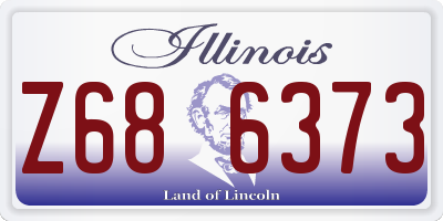 IL license plate Z686373