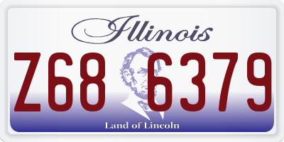 IL license plate Z686379
