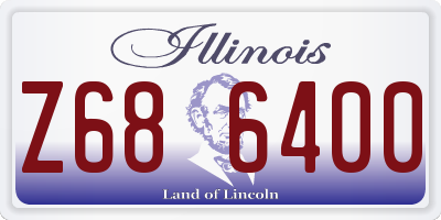 IL license plate Z686400