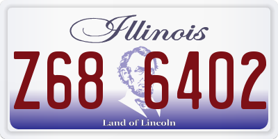 IL license plate Z686402