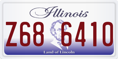 IL license plate Z686410