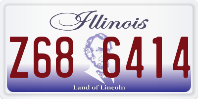 IL license plate Z686414
