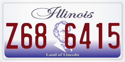 IL license plate Z686415