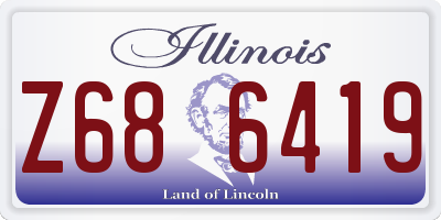 IL license plate Z686419