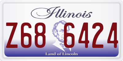 IL license plate Z686424