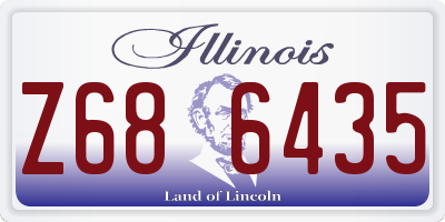 IL license plate Z686435