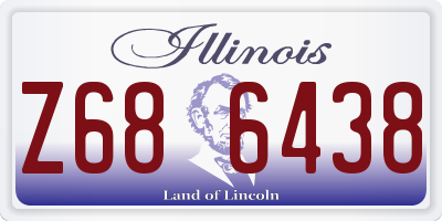 IL license plate Z686438