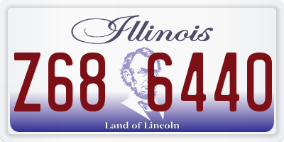 IL license plate Z686440
