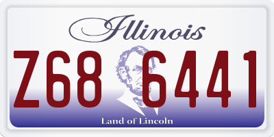 IL license plate Z686441