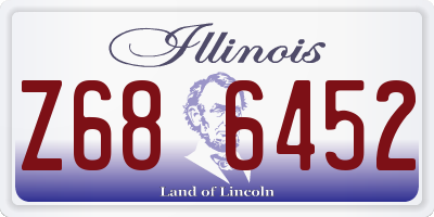 IL license plate Z686452