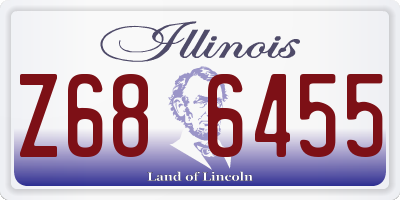 IL license plate Z686455