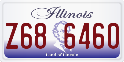 IL license plate Z686460