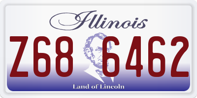 IL license plate Z686462