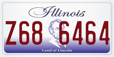 IL license plate Z686464