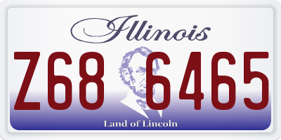 IL license plate Z686465